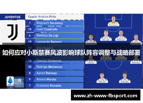 如何应对小斯禁赛风波影响球队阵容调整与战略部署 如何应对小斯禁赛风波影响球队阵容调整与战略部署